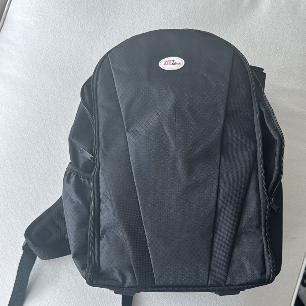 Black Backpack with Durable Design and Versatile Use (for SLR camera)